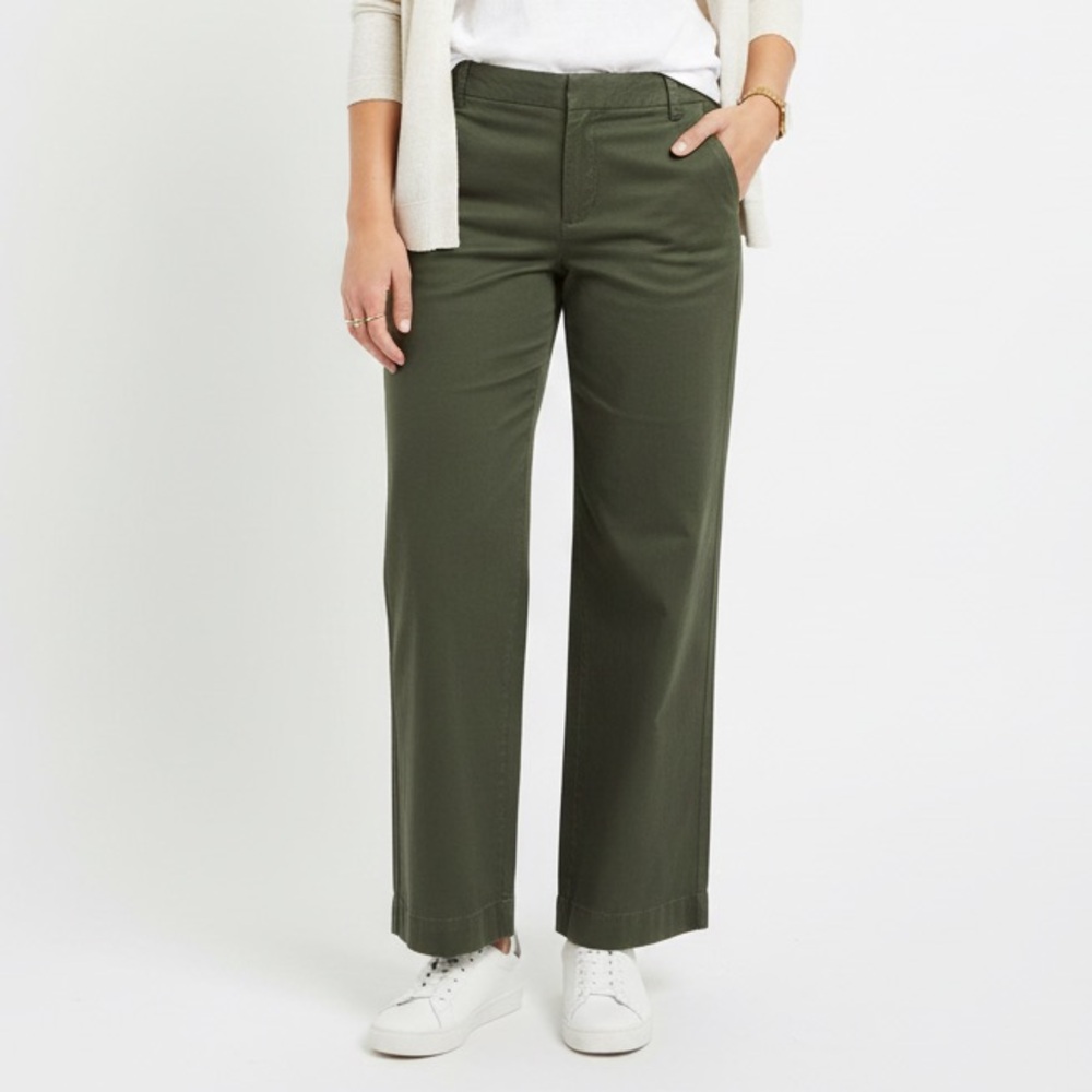 J.‎ Crew Chino Pants Green Earthy Boho Minimal